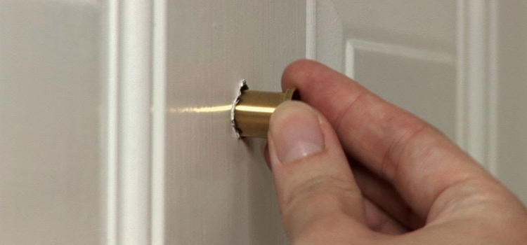 peephole door repair in Calabasas